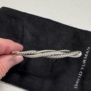 David Yurman Silver Petite Infinity Bracelet